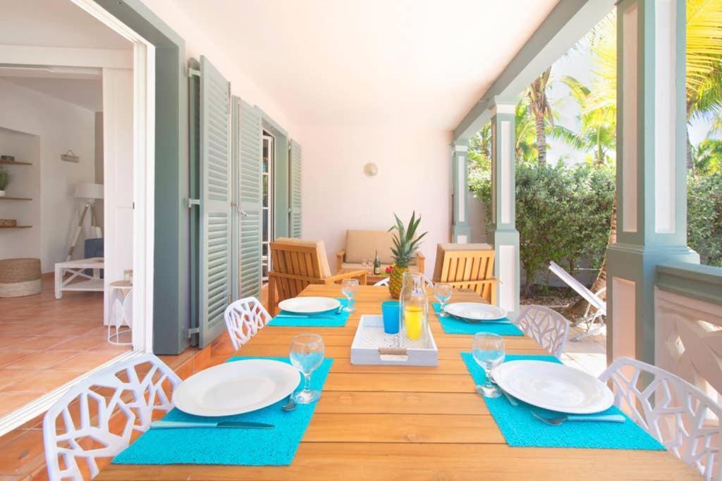 Aquamarine, 2 Bedroom Beach House And Private Pool, Orient Beach! Baie-Orientale Eksteriør bilde